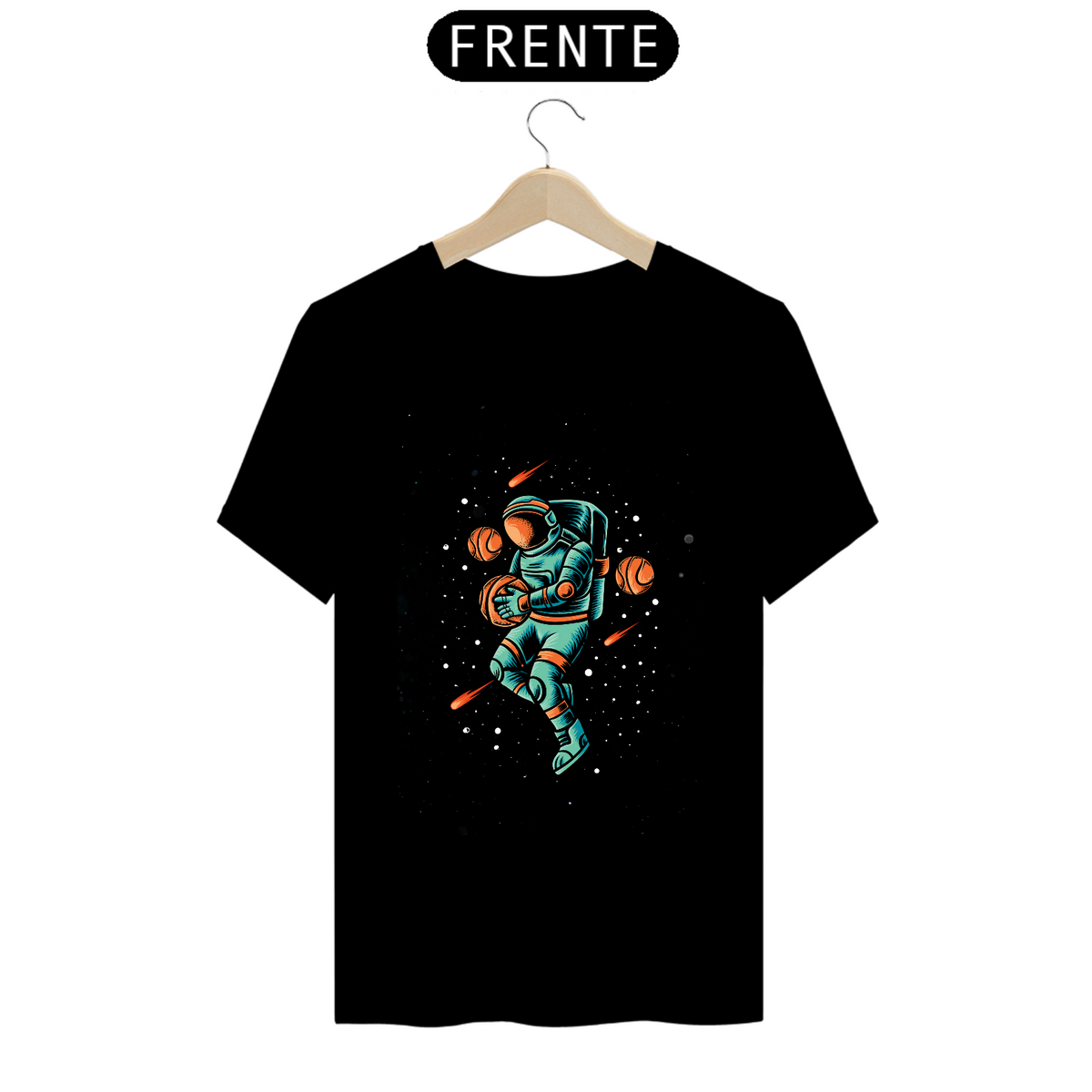 Nome do produto: Camiseta - Astronauta do Esporte