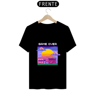 Nome do produto Camiseta - Game Over Pixel