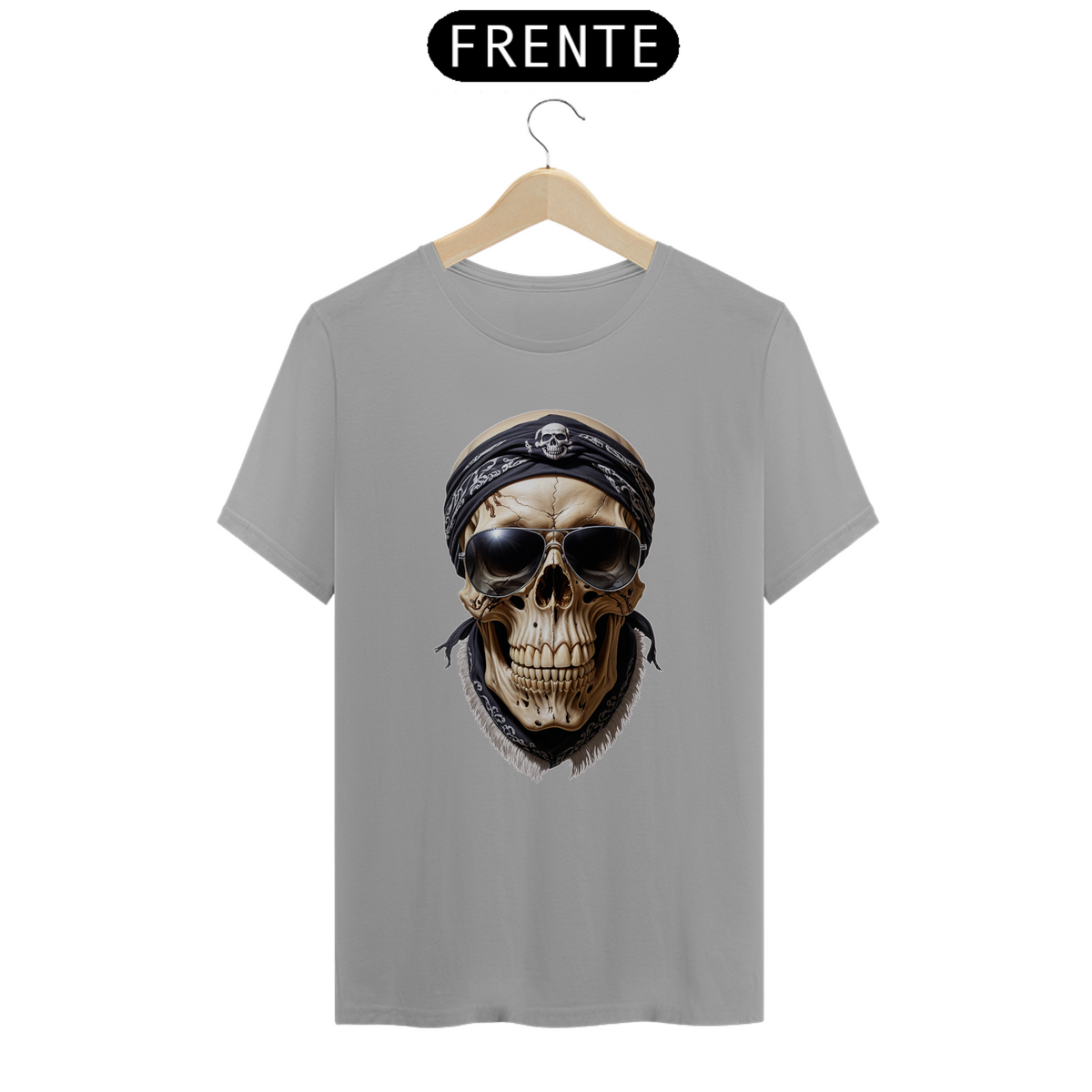 Nome do produto: T-SHIRT QUALITY - SKULL