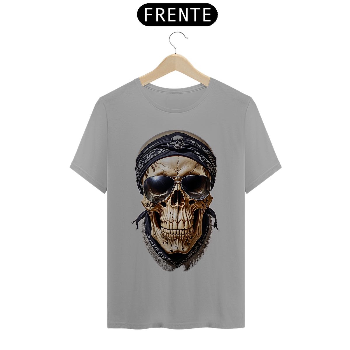 Nome do produto: T-SHIRT QUALITY - SKULL