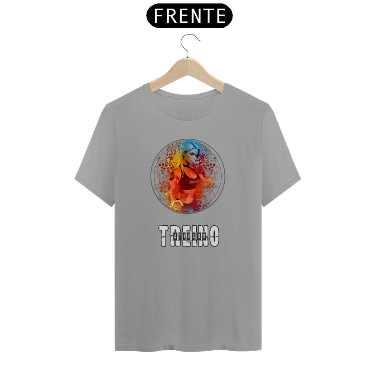 Nome do produto: T-SHIRT QUALITY - TREINO ATIVADO