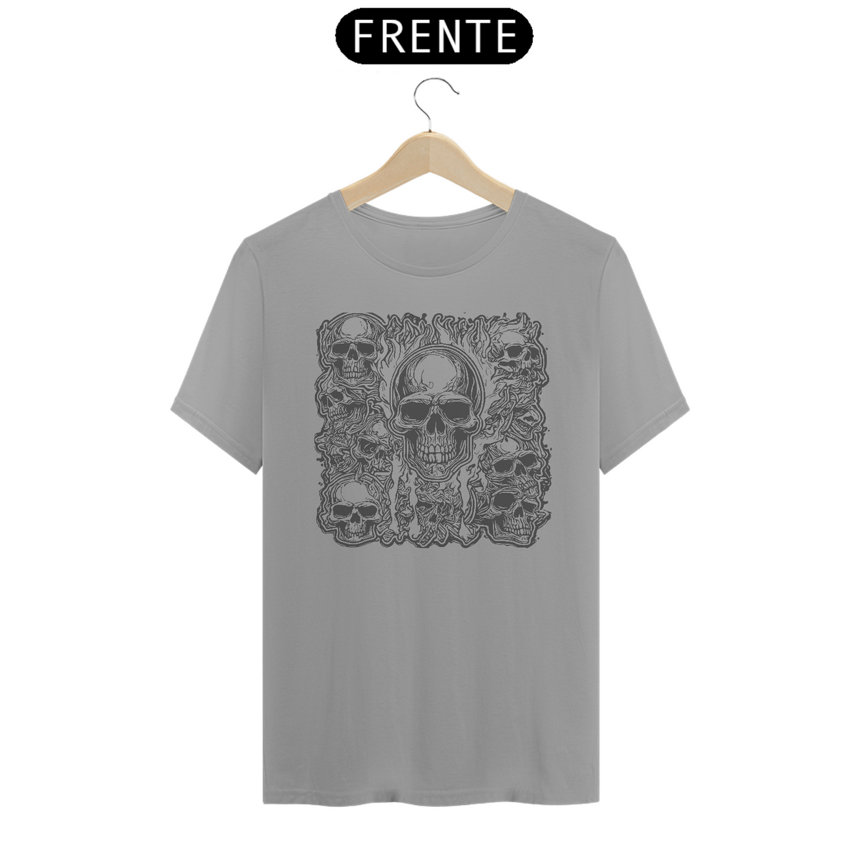 Nome do produto: T-SHIRT - SKULL