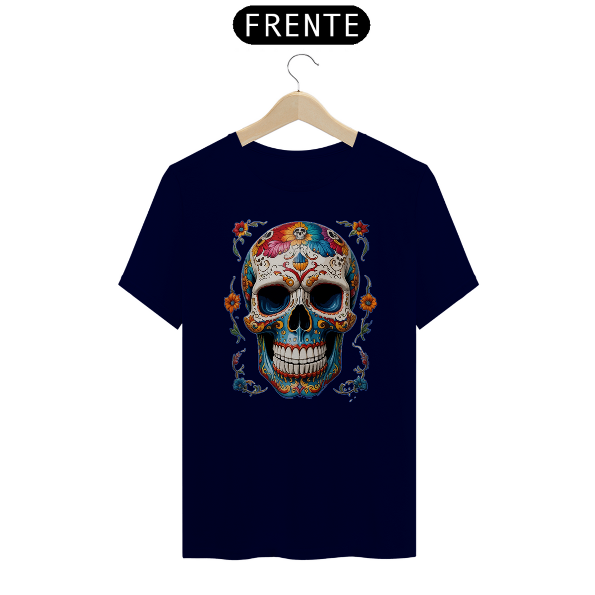 Nome do produto: T-SHIRT QUALITY - SKULL