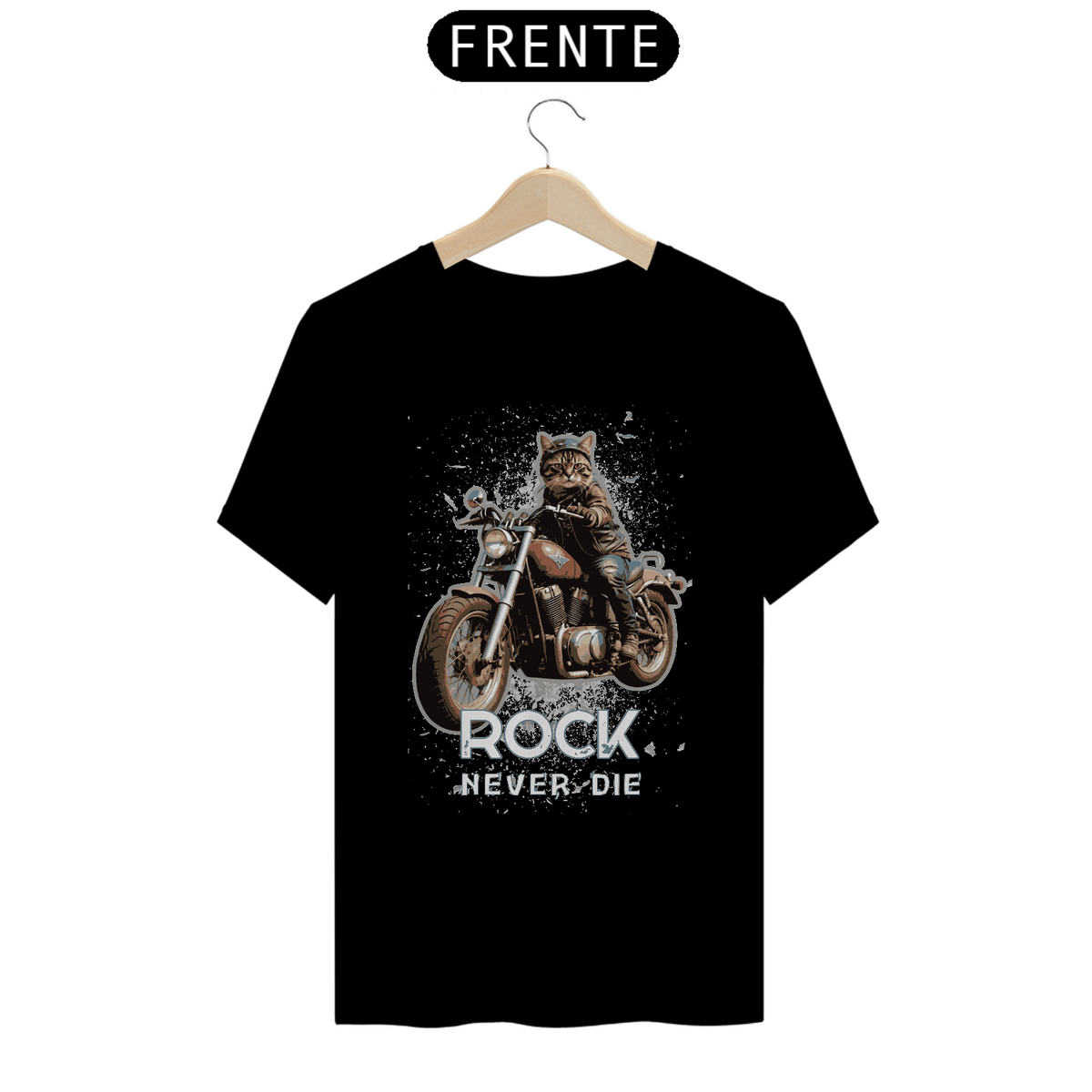 Nome do produto: T-SHIRT QUALITY - SKULL