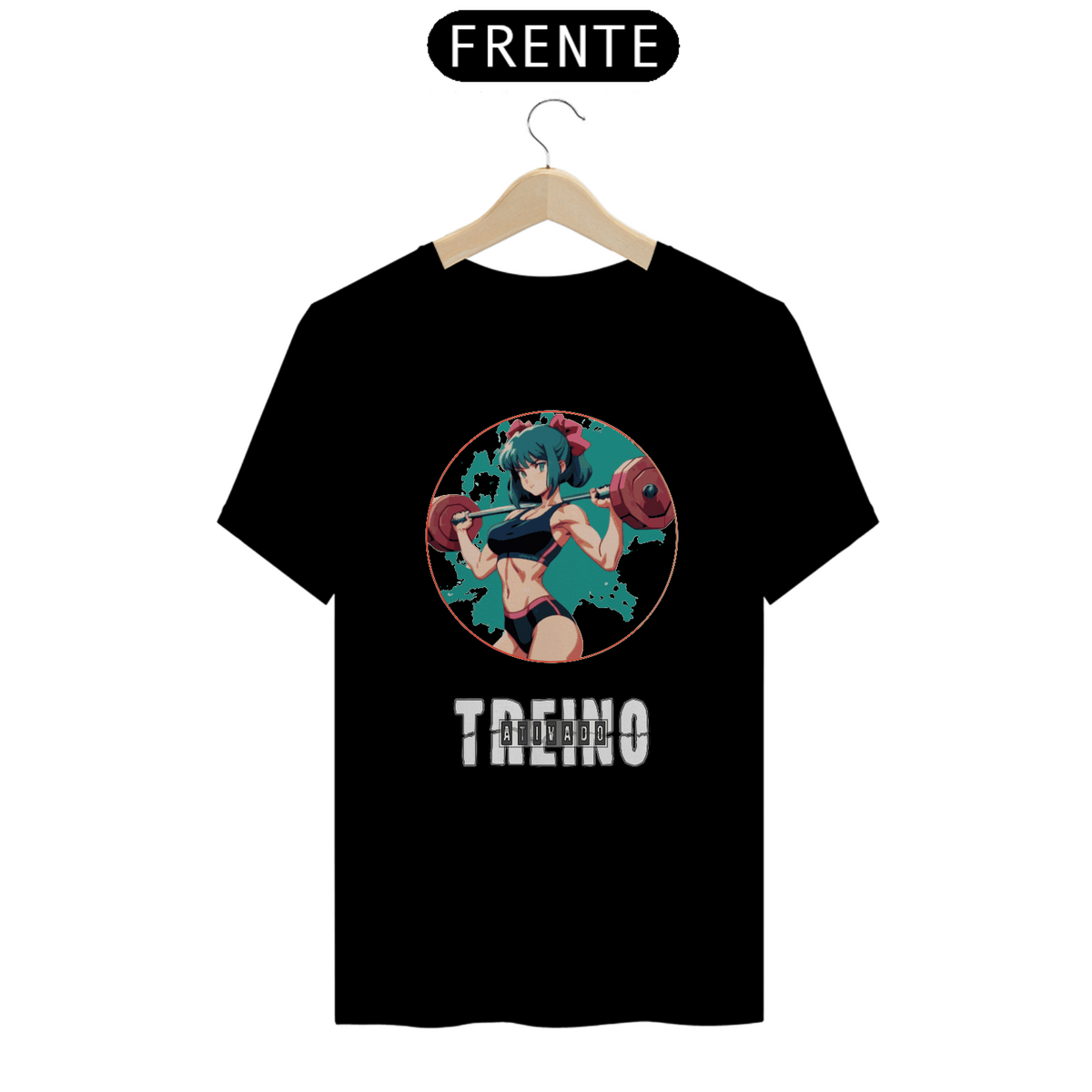 Nome do produto: T-SHIRT QUALITY - TREINO ATIVADO