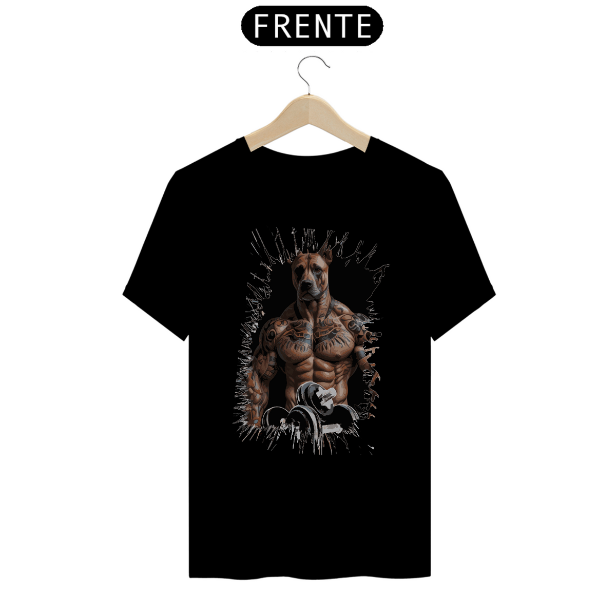 Nome do produto: T-SHIRT QUALITY - TREINO ATIVADO