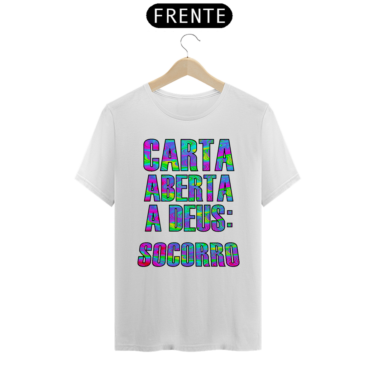 Nome do produto: Camiseta CARTA ABERTA