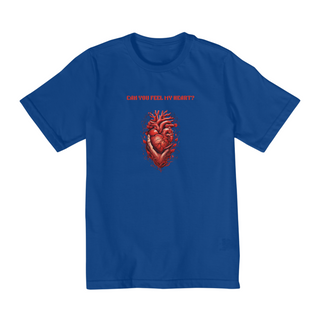 Nome do produtoCamiseta Infantil (10 a 14) - Can You Feel My Heart