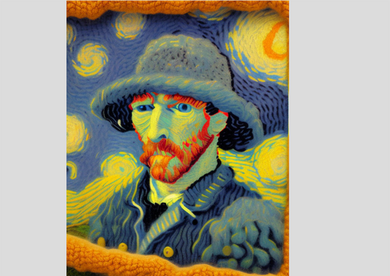 Retrato de Van Gogh 2