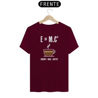 Nome do produtoE=mc2 - Energy = milk  . coffee (cores escuras)