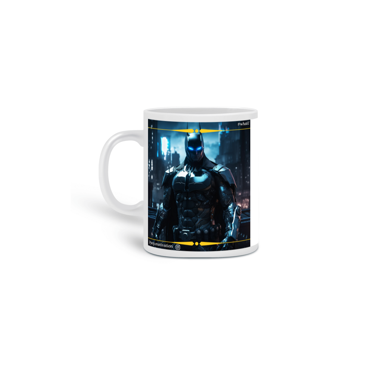 Nome do produto: Caneca Universos Paralelos: Batman Cyberpunk 1