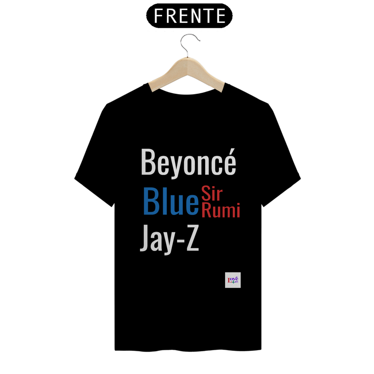 Nome do produto: ARTISTAS - Beyoncé Jay-Z Blue Sir Rumi