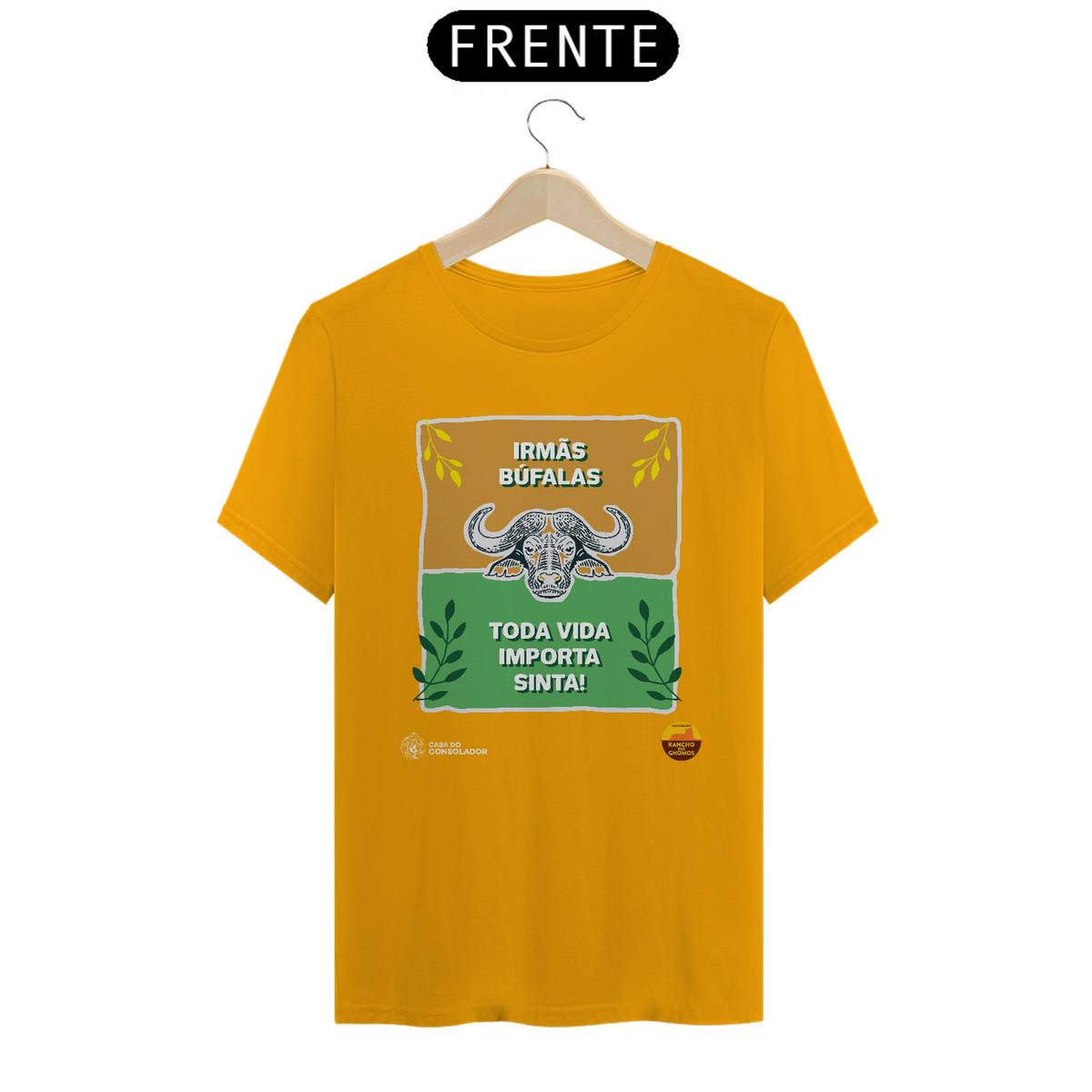 Nome do produto: Camiseta Irmãs Búfalas - Nature