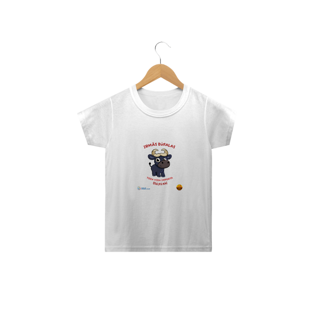 Nome do produto: Camiseta Infantil Irmãs Búfalas - Baby