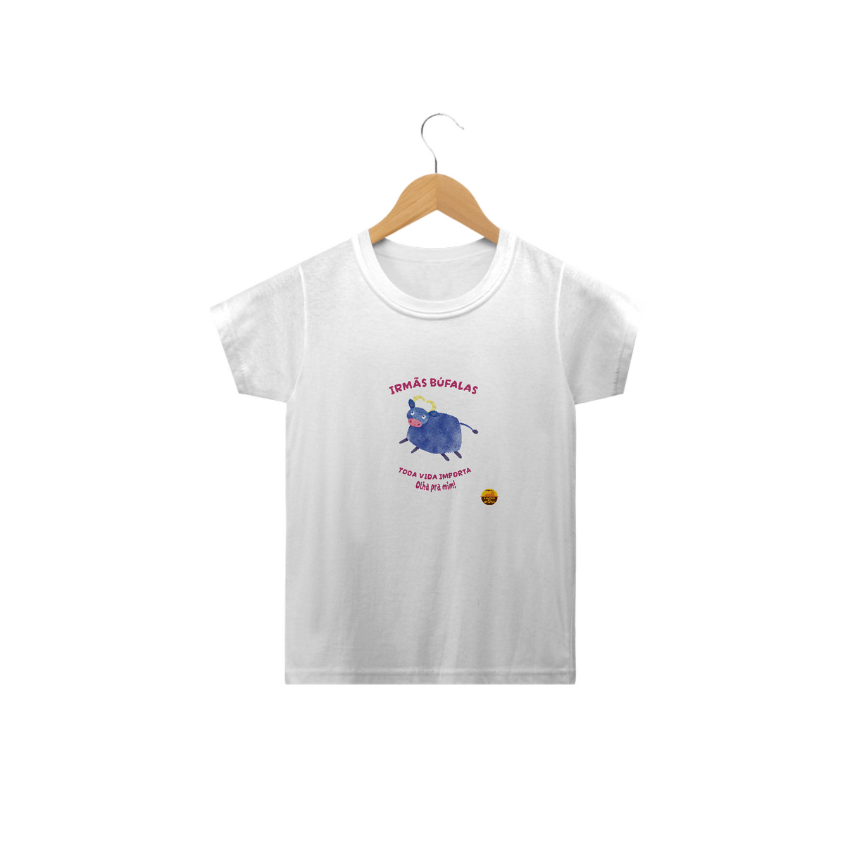 Nome do produto: Camiseta Infantil Irmãs Búfalas - Pulinho