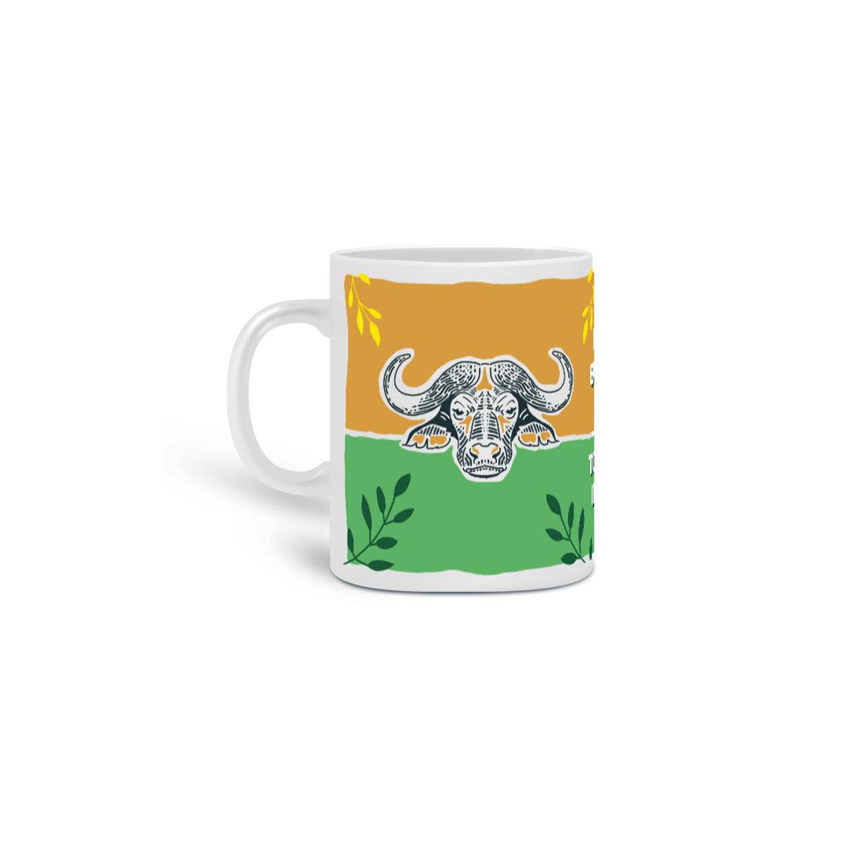 Nome do produto: Caneca Irmãs Búfalas Nature