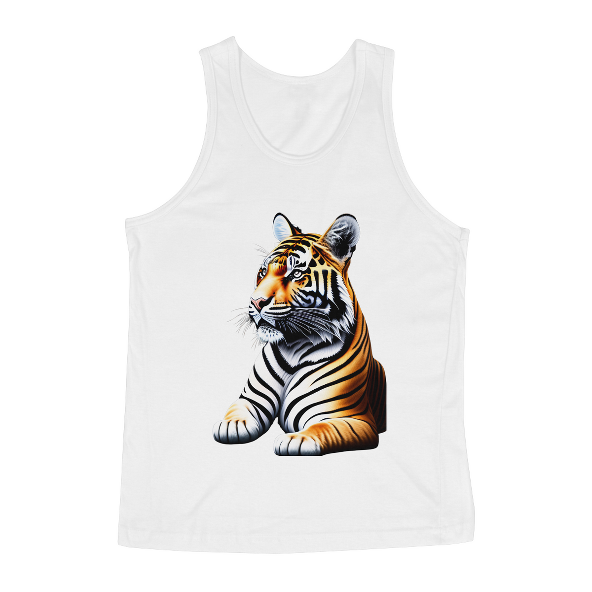 Nome do produto: Camiseta Regata - Tigre