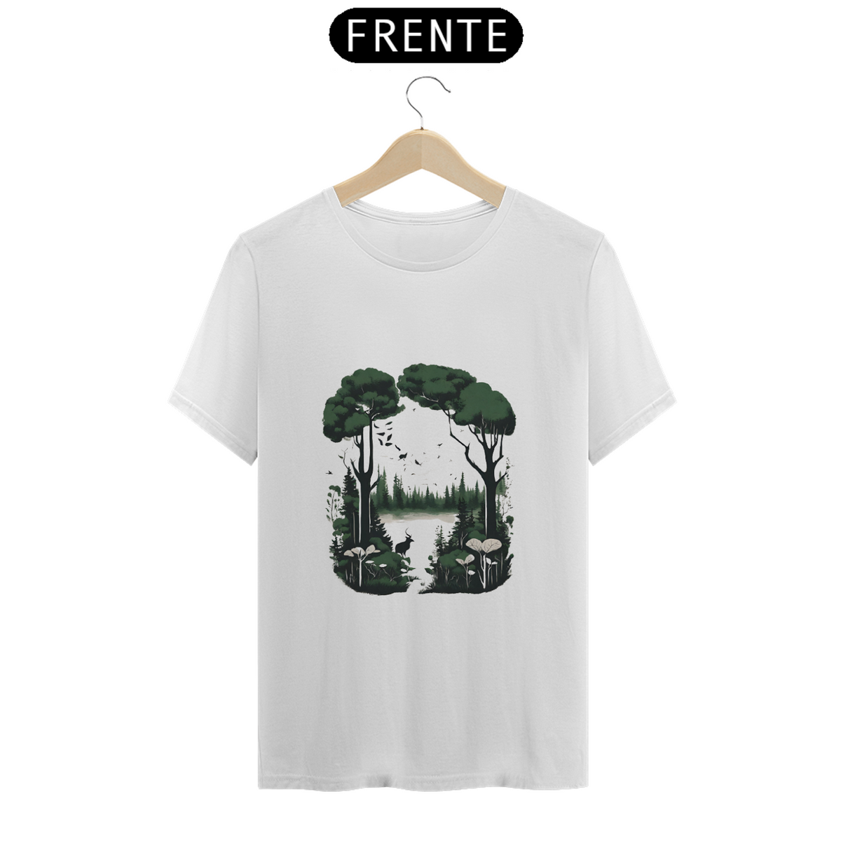 Nome do produto: Camiseta Puro e Natural - In Natura