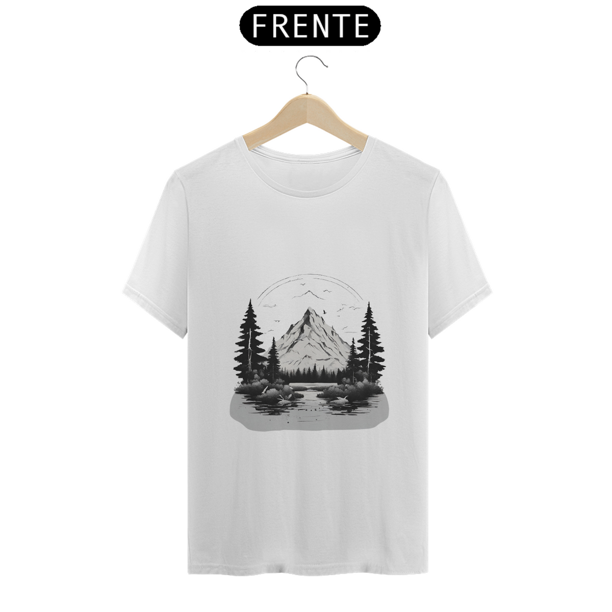 Nome do produto: Camiseta Campo Glacial - In Natura