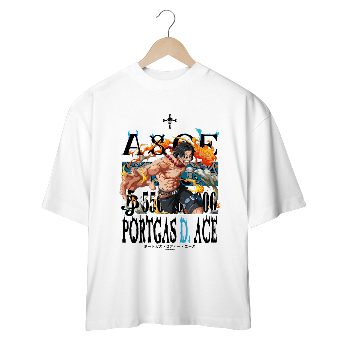 Nome do produto: Portgas D. Ace - One Piece (frente)