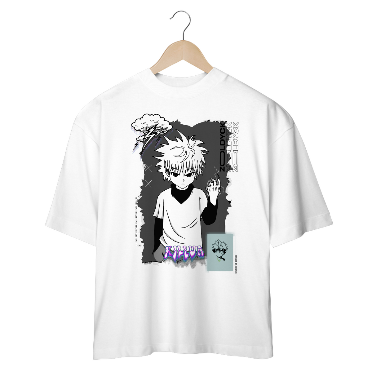 Nome do produto: killua zoldyck v.1 - HunterXHunter (frente)