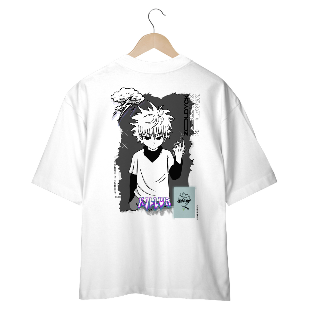 Nome do produto: killua zoldyck v.1 - HunterXHunter (costas)