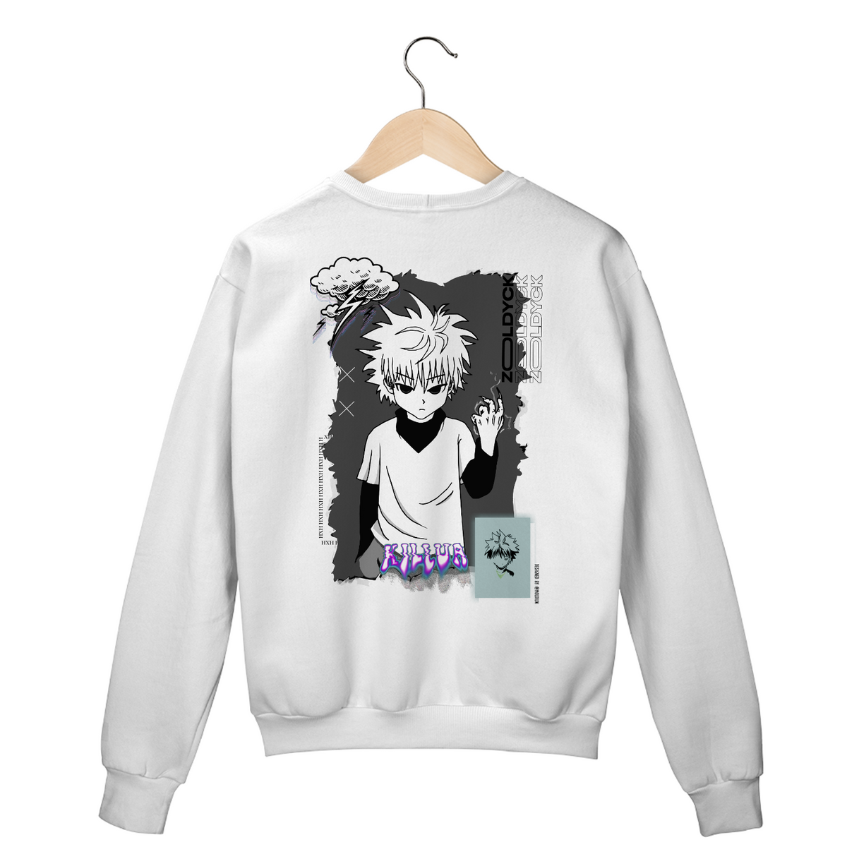 Nome do produto: killua zoldyck v.1 - HunterXHunter (costas)