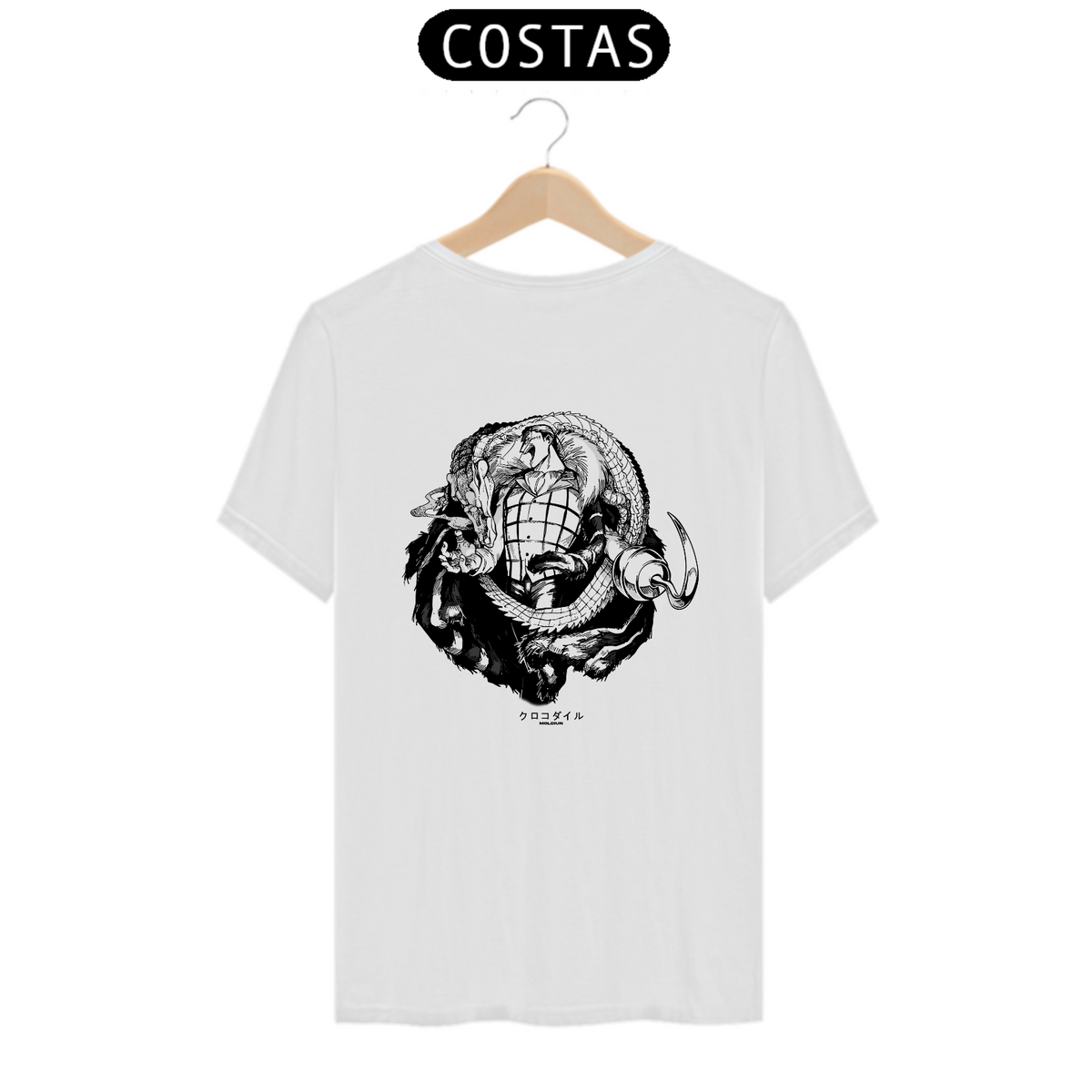 Nome do produto: Crocodile - One Piece (costas)