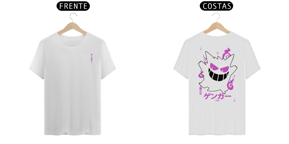 Nome do produto: Gengar - Pokémon (frente e costas)