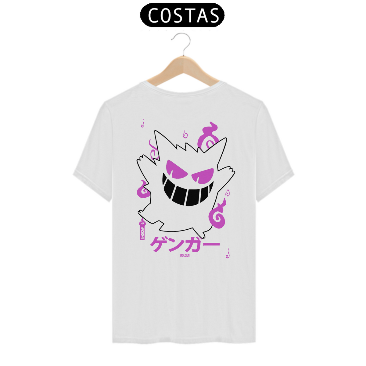 Nome do produto: Gengar - Pokémon (costas)