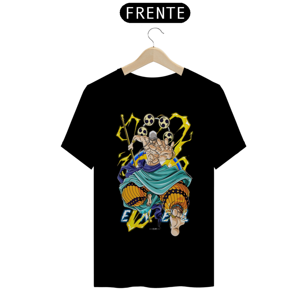 Nome do produto: God Enel - One piece (estampa na frente)