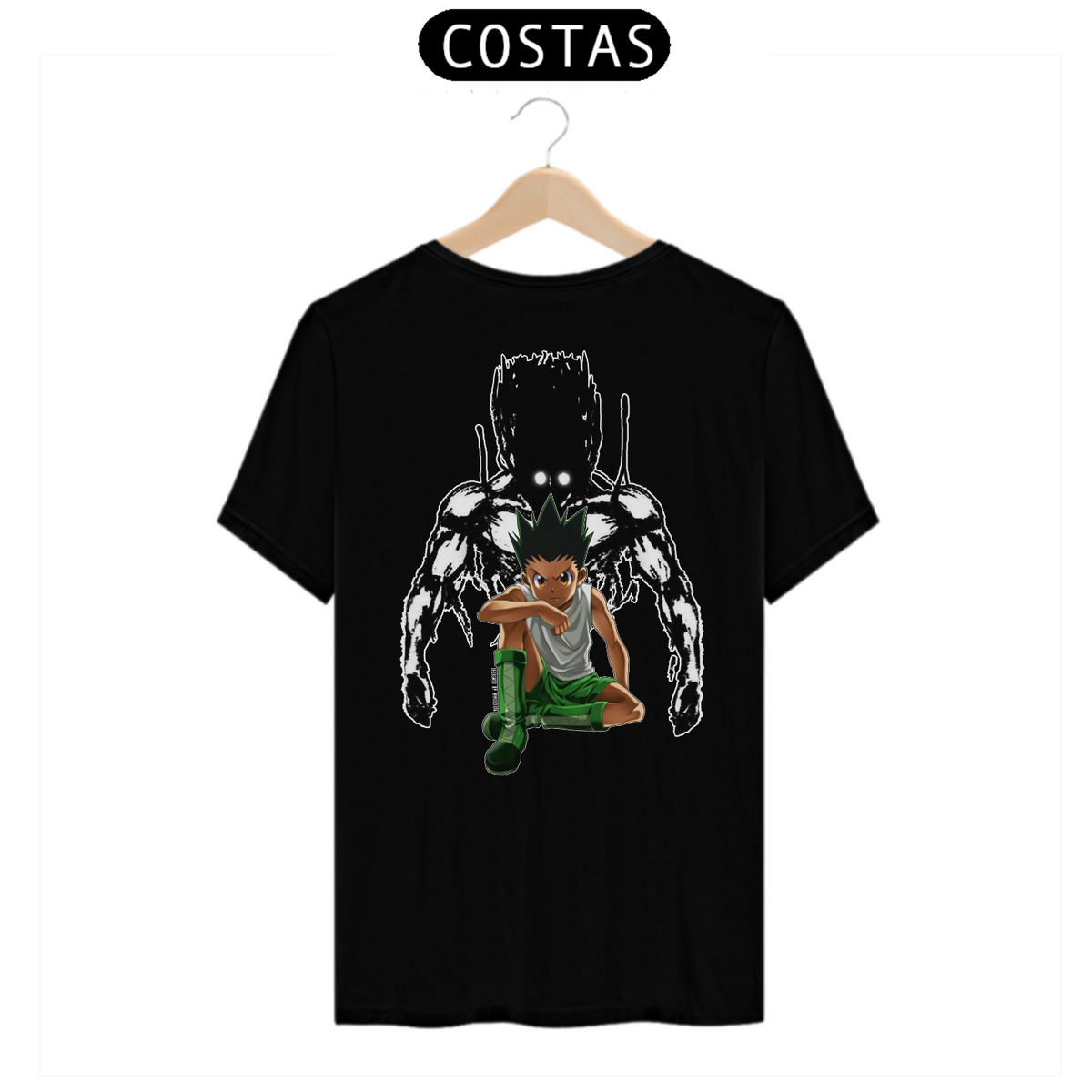 Nome do produto: Gon Freecss - HunterXhunter (estampa nas costas)