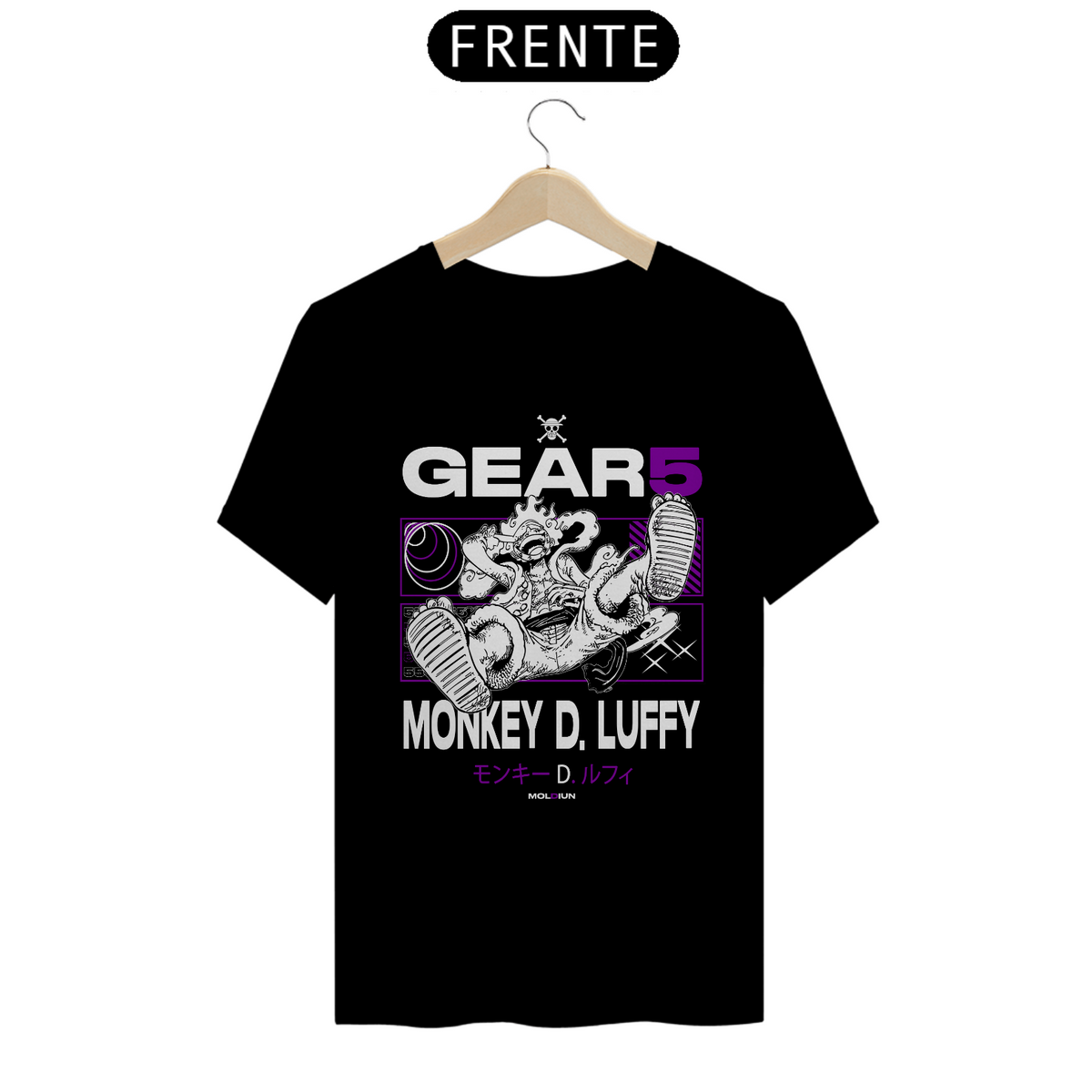 Nome do produto: Monkey D. Luffy - One piece (frente)
