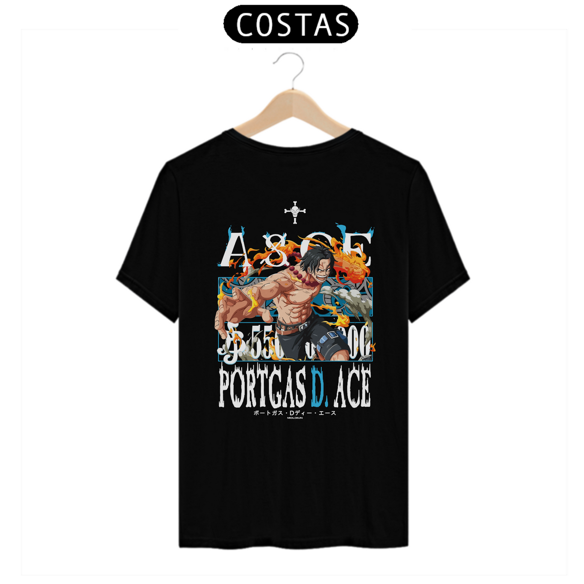 Nome do produto: Portgas D. Ace - One Piece (costas)