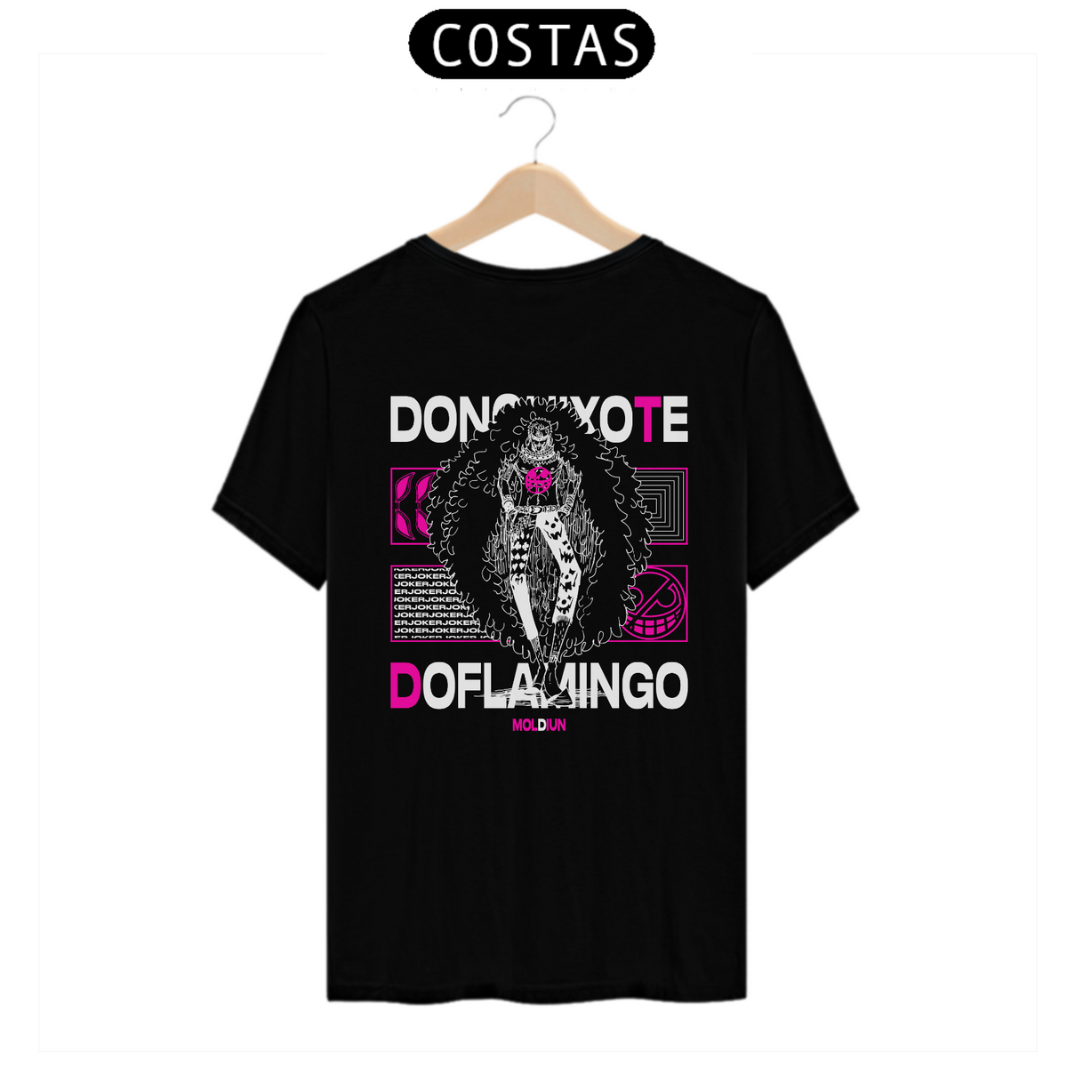 Nome do produto: Doflamingo v.3 - One Piece (costas)