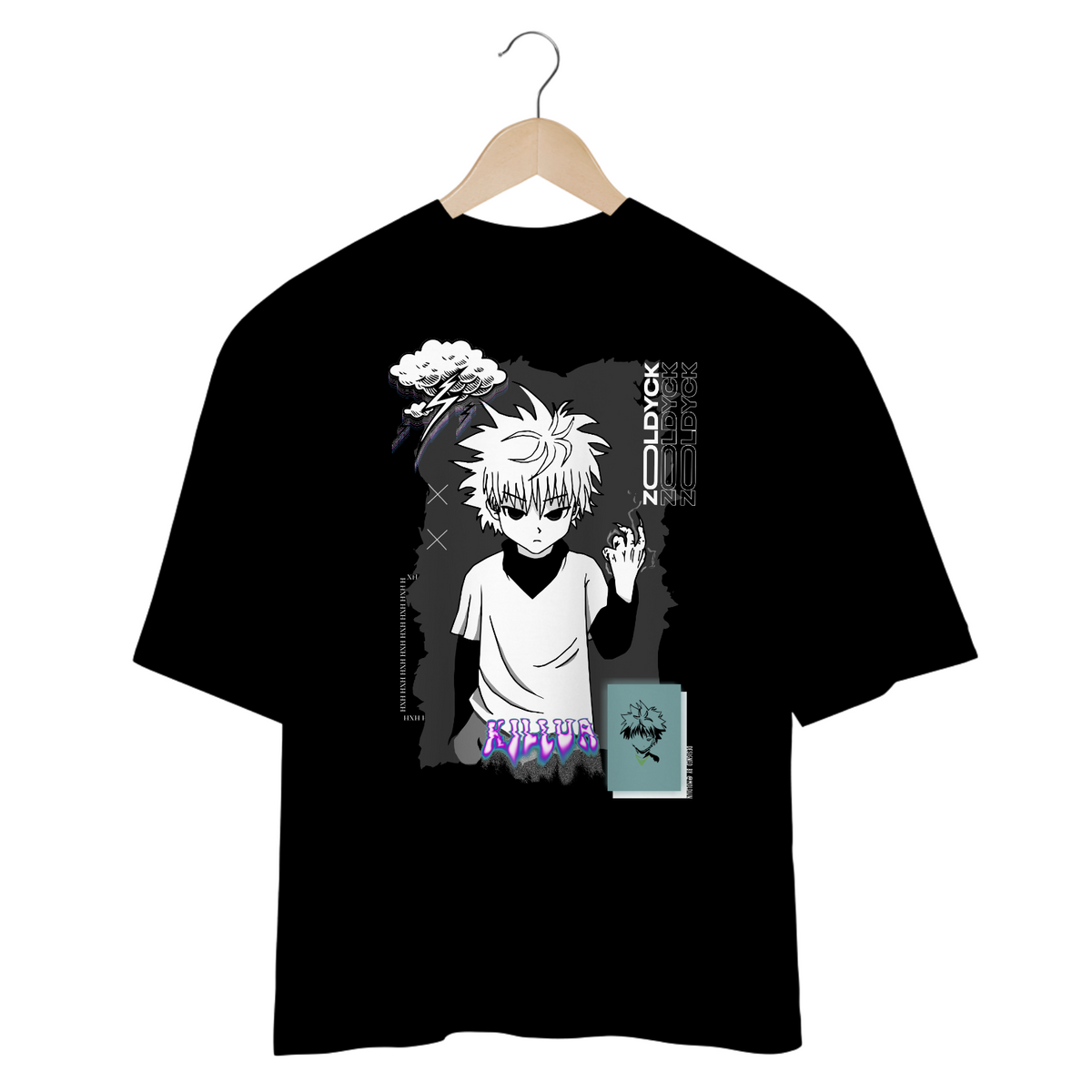 Nome do produto: killua zoldyck v.1 - HunterXHunter (frente)