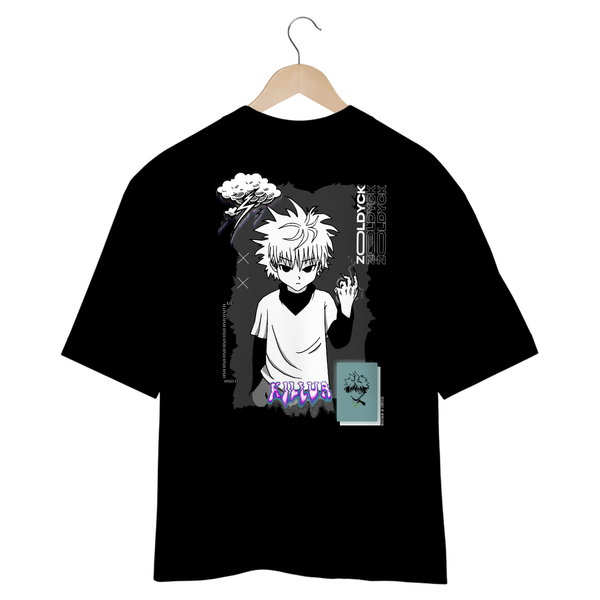 Nome do produto: killua zoldyck v.1 - HunterXHunter (costas)