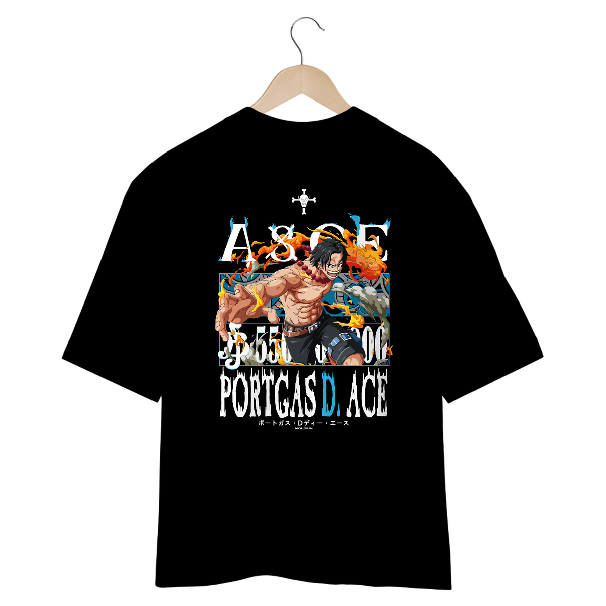 Nome do produto: Portgas D. Ace - One Piece (costas)