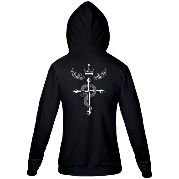 A cruz de Flamel - Fullmetal alchemist (costas)