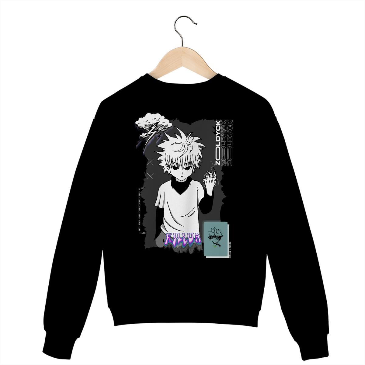 Nome do produto: killua zoldyck v.1 - HunterXHunter (costas)