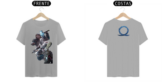 Nome do produtoCamiseta manga curta Kratos e Thor God of War Ragnarok