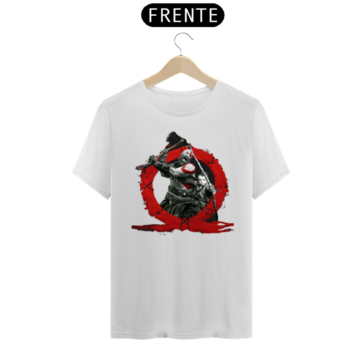 Nome do produto: Camiseta Manga Curta God Of War