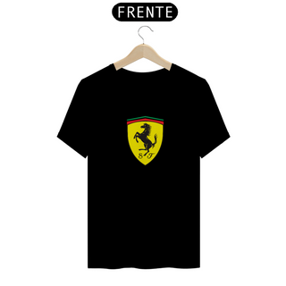 Camiseta Pima Logo Ferrari
