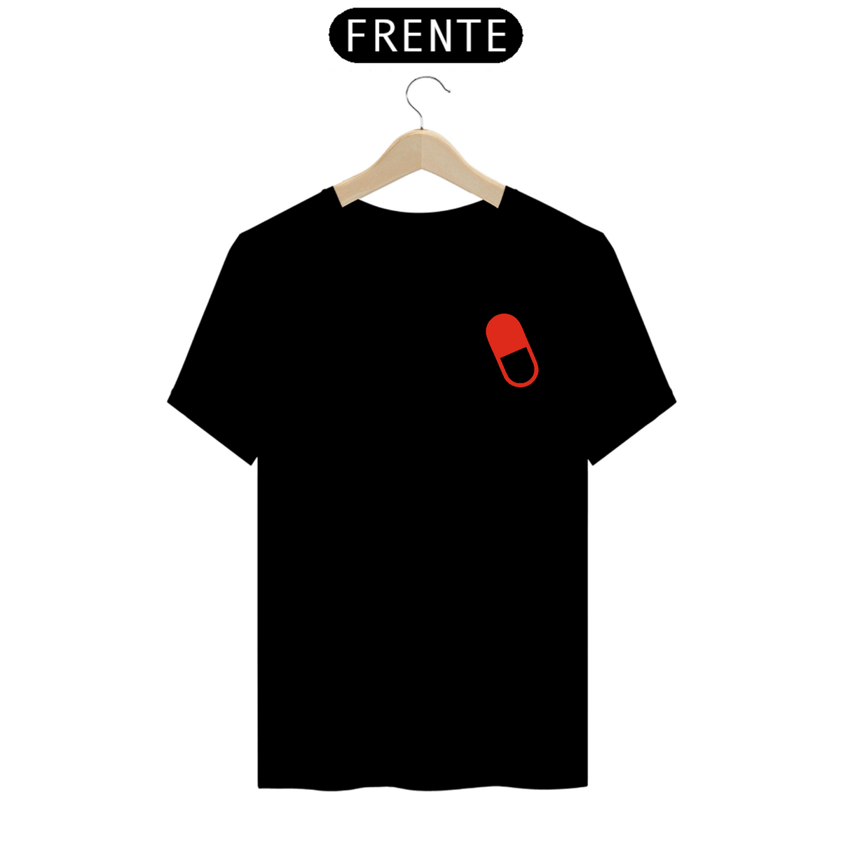 Nome do produto: CAMISETA - RED PILL