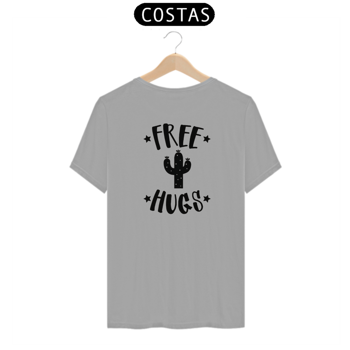 Nome do produto: Camiseta Free Hugs - Costas