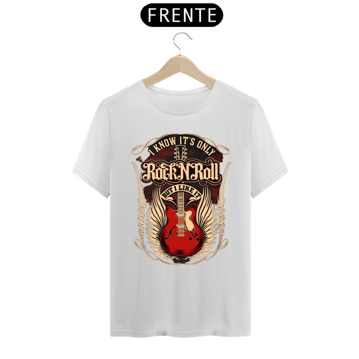 Nome do produto: Camisa T-Shirt Classic (Rock Frente)