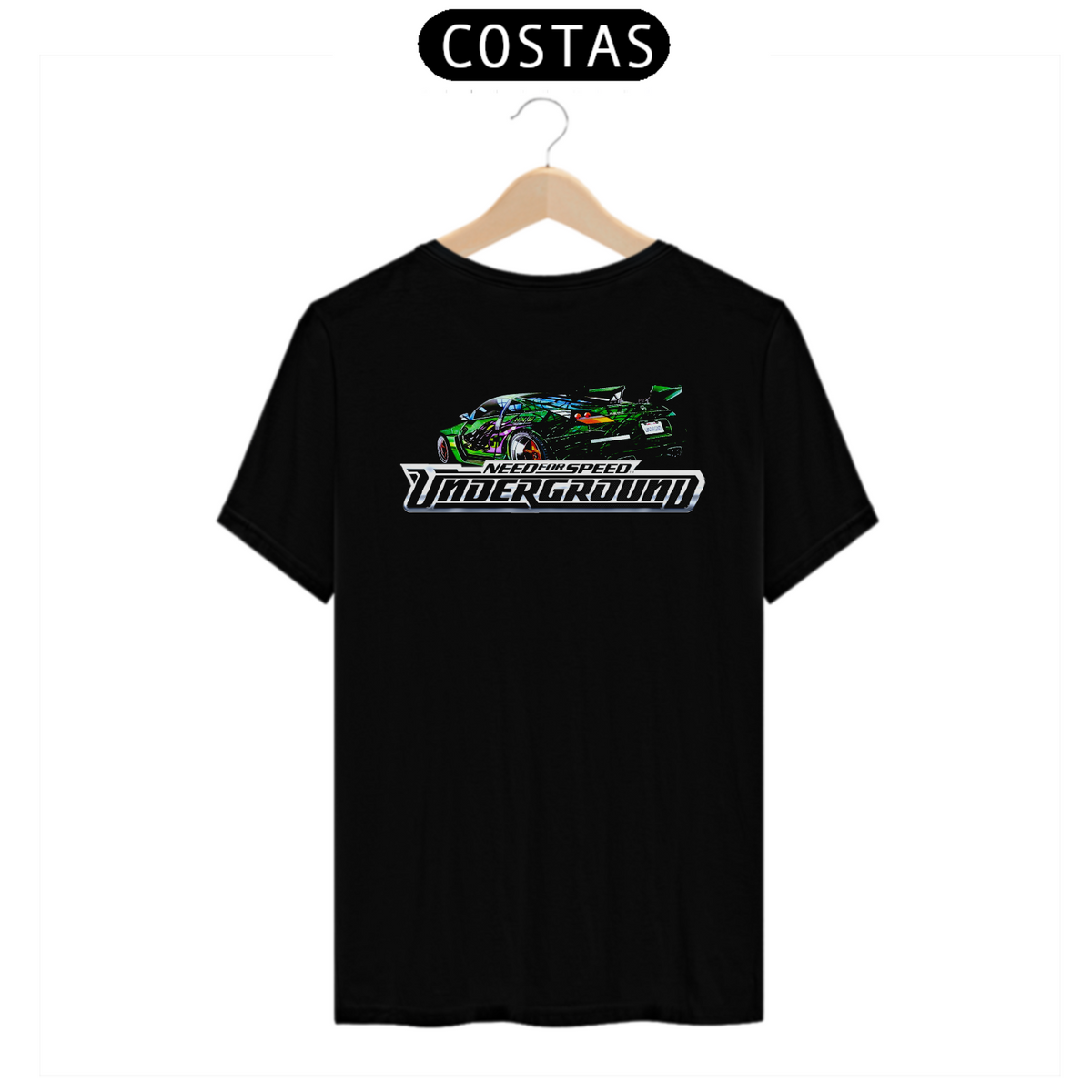 Nome do produto: Camiseta Quality NeedSpeed Costas