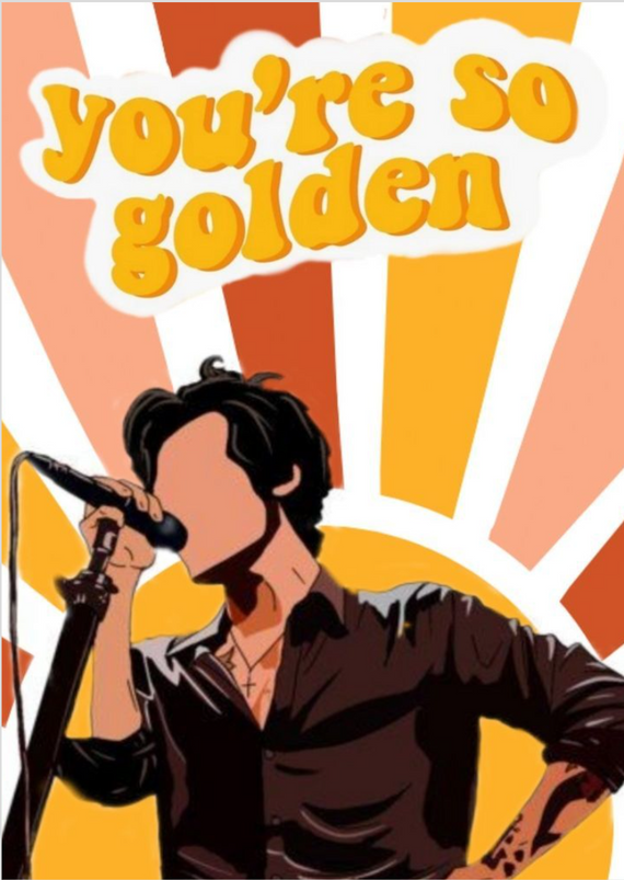 Poster You're so Golden-Harry Styles