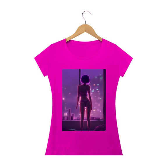 Camiseta Girl Baby Long 100% Algodão