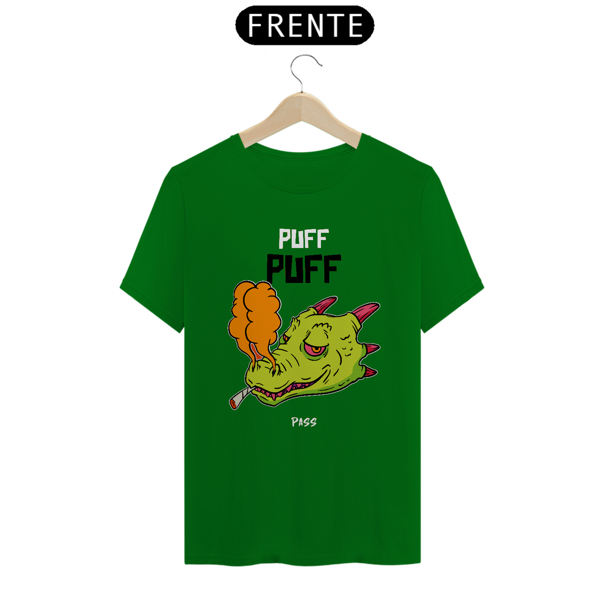 Nome do produto: Camiseta Puff 100% Algodão